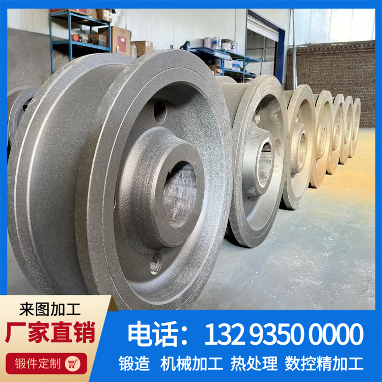 双梁桥式起重机车轮锻件