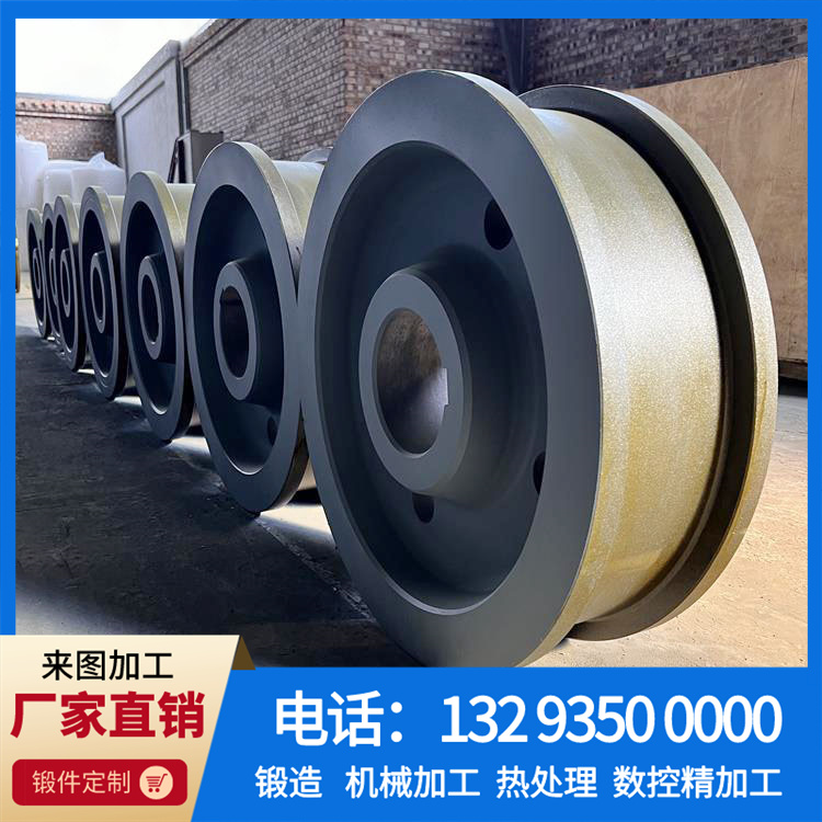 QE型双小车桥式起重机车轮锻件