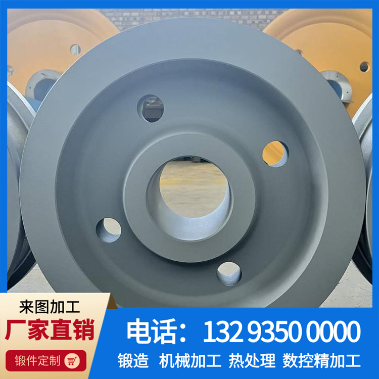 过轨起重机车轮锻件